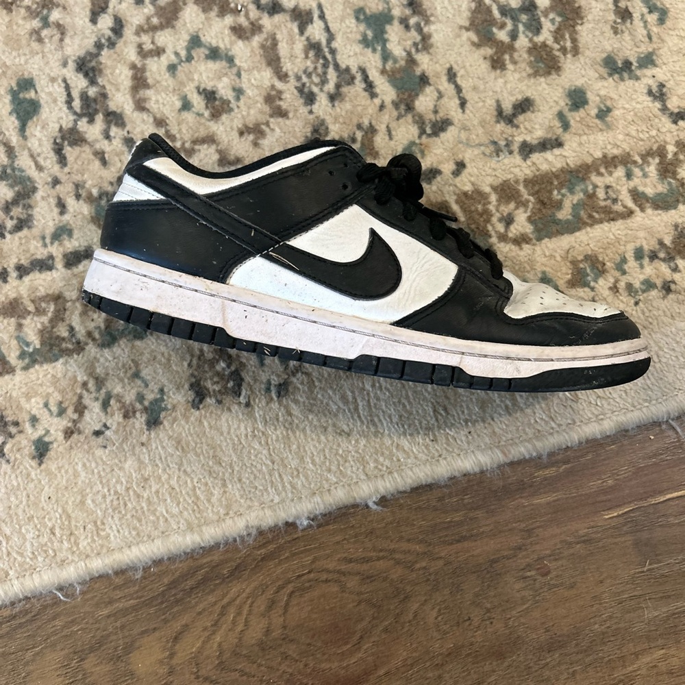Nike Black and White Low-Top Sneakers